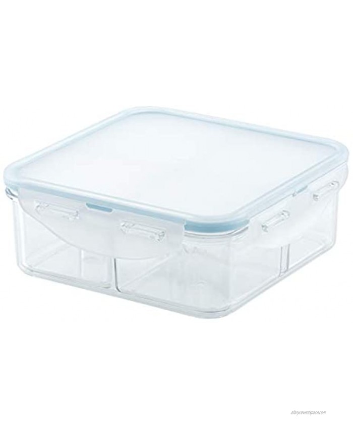LOCK & LOCK Purely Better Tritan Food Storage Container Square Food Storage Bin 29 Ounce Clear