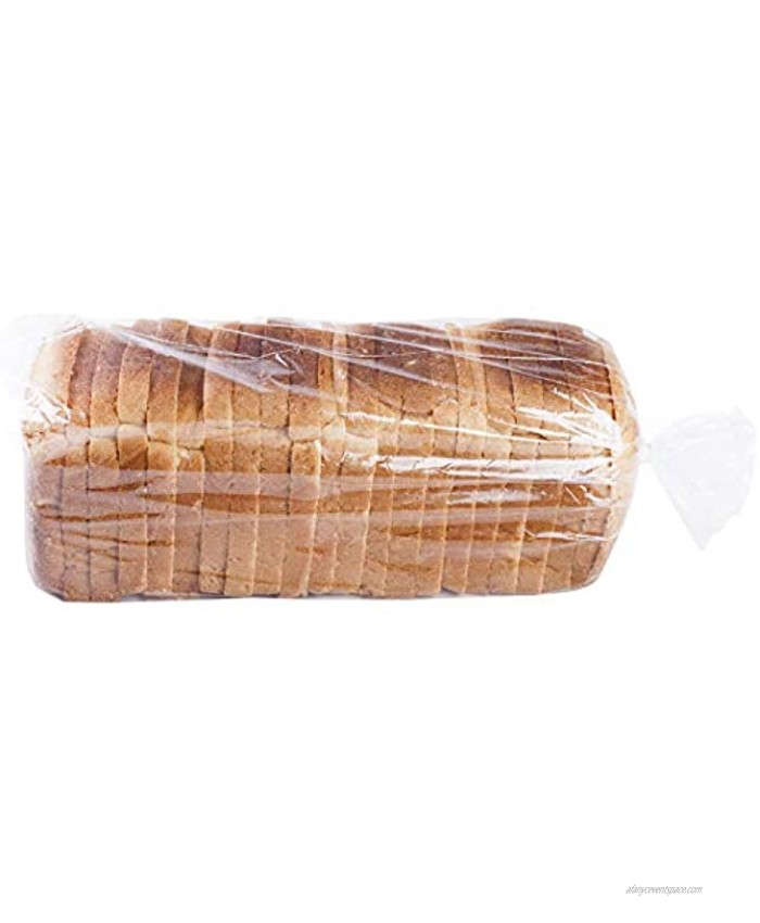 Extra Large Bread Bags for Homemade Bread,24x8x12 Inch Clear Bread Loaf Bags with 100 Twist Ties,50 Pcs