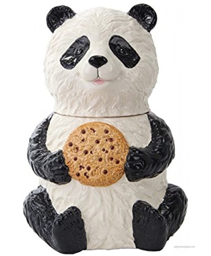 Pacific Trading Chinese Panda Cookie Jar Ceramic Cute Kitchen Accessory