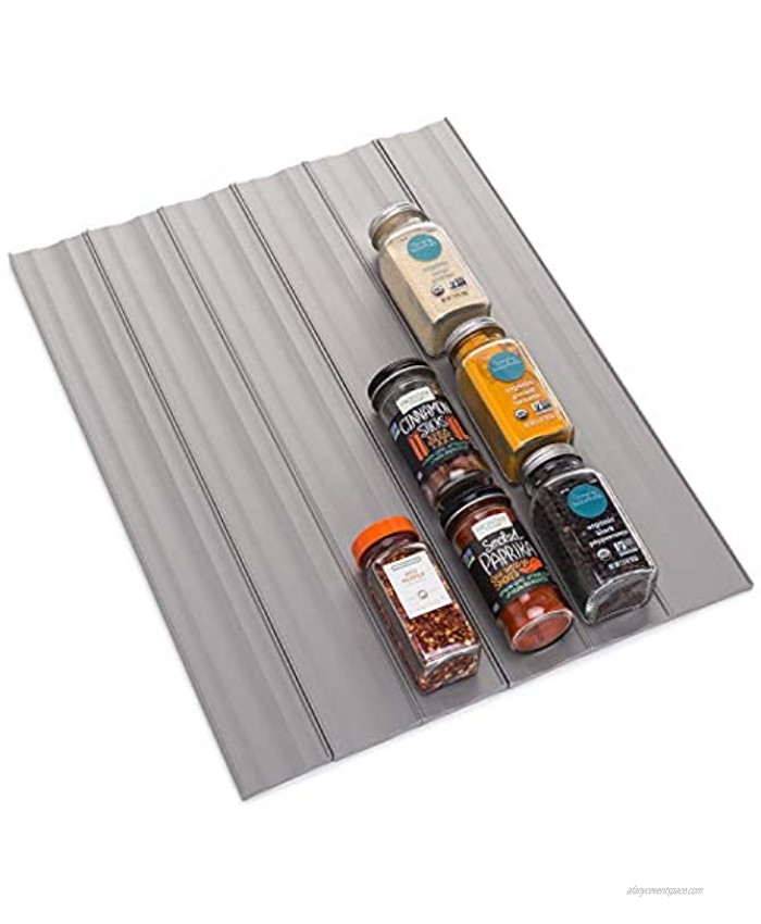 YouCopia SpiceLiner Spice Drawer Liner 10ft Roll Gray