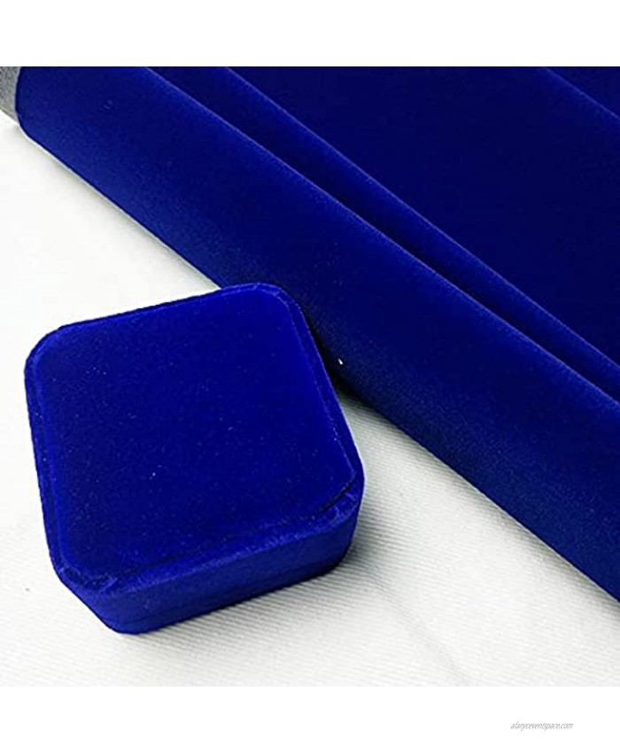 14.5x78.7 Self Adhesive Velvet Drawer Liner Roll Felt Fabric Velvet Flocking Liner for Jewelry Drawer Box Shelf Crafts Blue