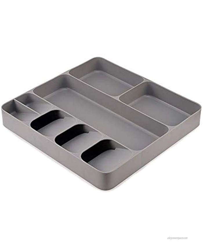 Joseph Joseph DrawerStore Kitchen Drawer Organizer Tray for Cutlery Utensils and Gadgets One-size Gray