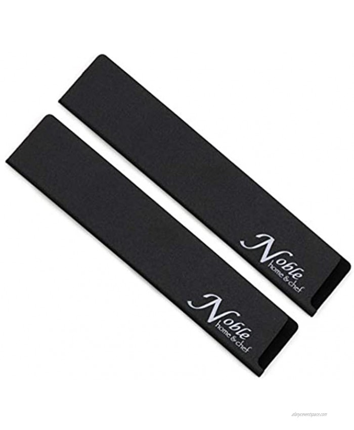 2-Piece Universal Knife Edge Guards 12 are More Durable Non-BPA Gentle on Your Blades and Long-Lasting. Noble Home & Chef Knife Covers Are Non-Toxic and Abrasion Resistant!