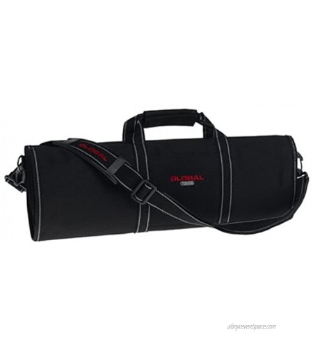 Global G-668 16 Knife Roll with Handle and 16 Pockets