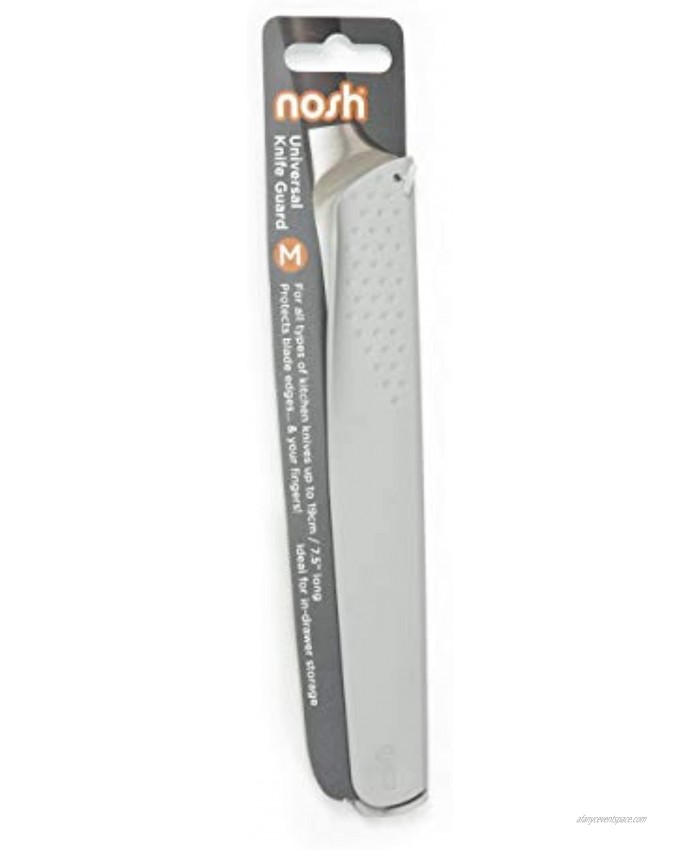 nosh Medium Universal Knife Guard Blade Protector Light Grey