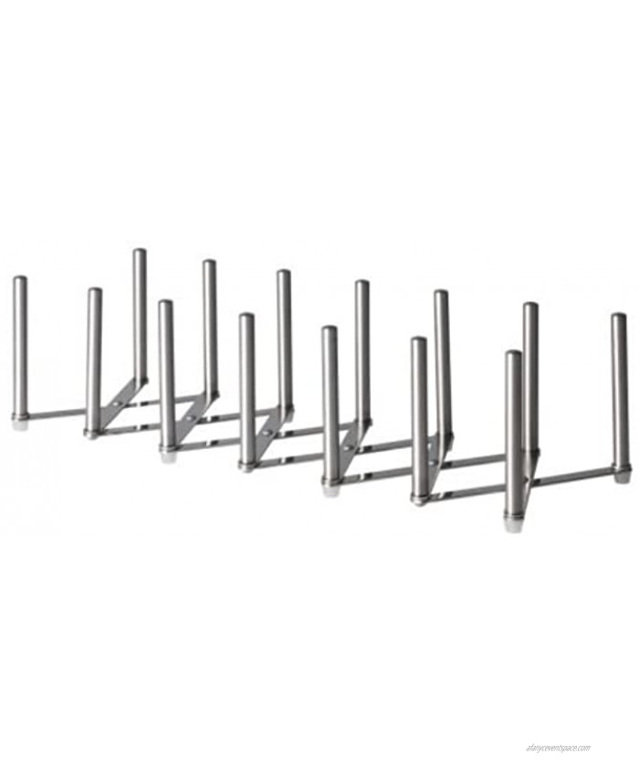 Ikea VARIERA Pot Lid Organizer Stainless Steel