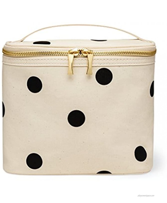 Kate Spade New York Women's Lunch Tote Out To Lunch Big Deco Dot Canvas