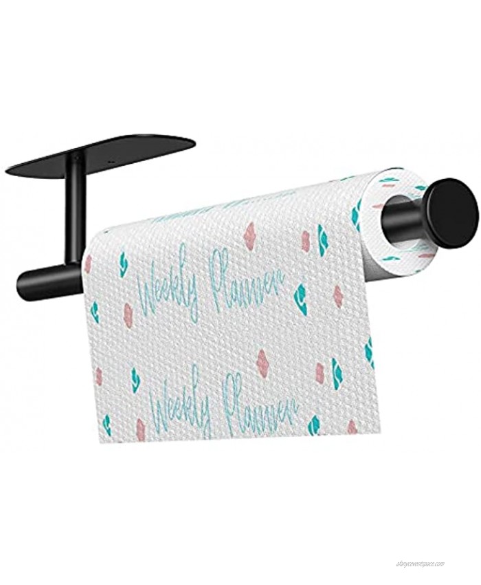 Paper Towel Holder Under-Cabinet Wall-Mount Both Available in Self Adhesive and Screws Paper Towel Holder for Kitchen SUS304 Stainless Steel 1