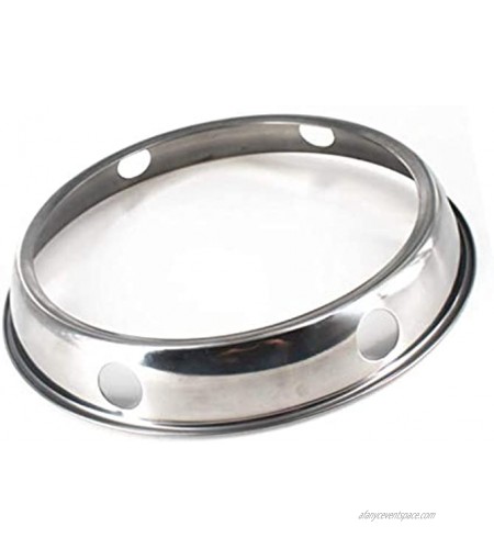QHTY Wok Ring Steel Wok Rack Wok Stand is Suitable for Kitchen Wok 7.8Inch and 9Inch Reversible Size