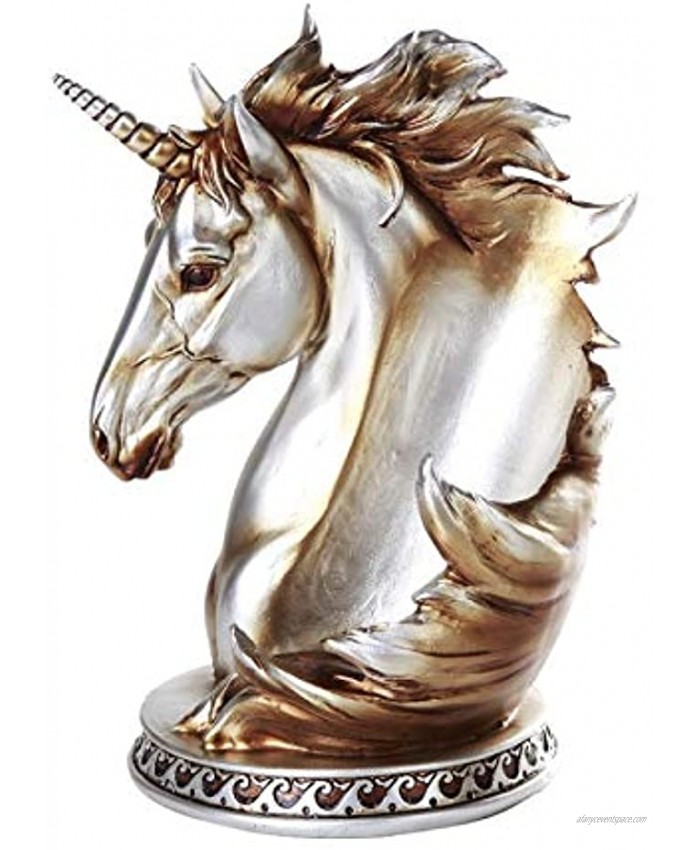 Pacific Giftware Mystical Unicorn Wine Bottle Holder Decorative Display Stand Fantasy Bar Decor 10.25 Inches Tall
