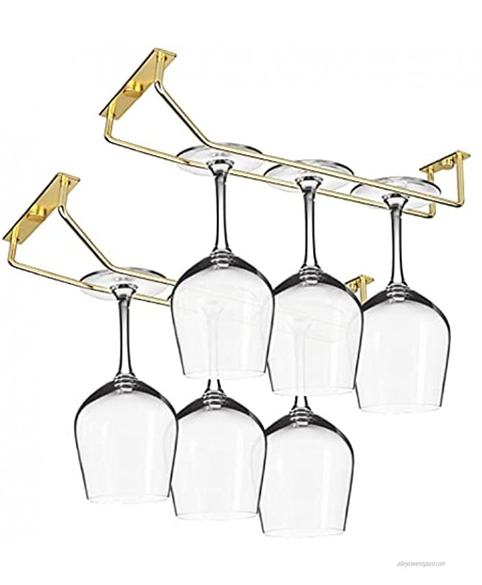 <b>Notice</b>: Undefined index: alt_image in <b>/www/wwwroot/afanyceventspace.com/vqmod/vqcache/vq2-catalog_view_theme_astragrey_template_product_category.tpl</b> on line <b>148</b>10.8 Inch Long Single Rail Wine Glass Rack Under Cabinet Cupboard Metal Stemware Holder Wine Glass Holder Wine Glass Hanger for RV Mini Bar Kitchen Storage Gold 2 Pack