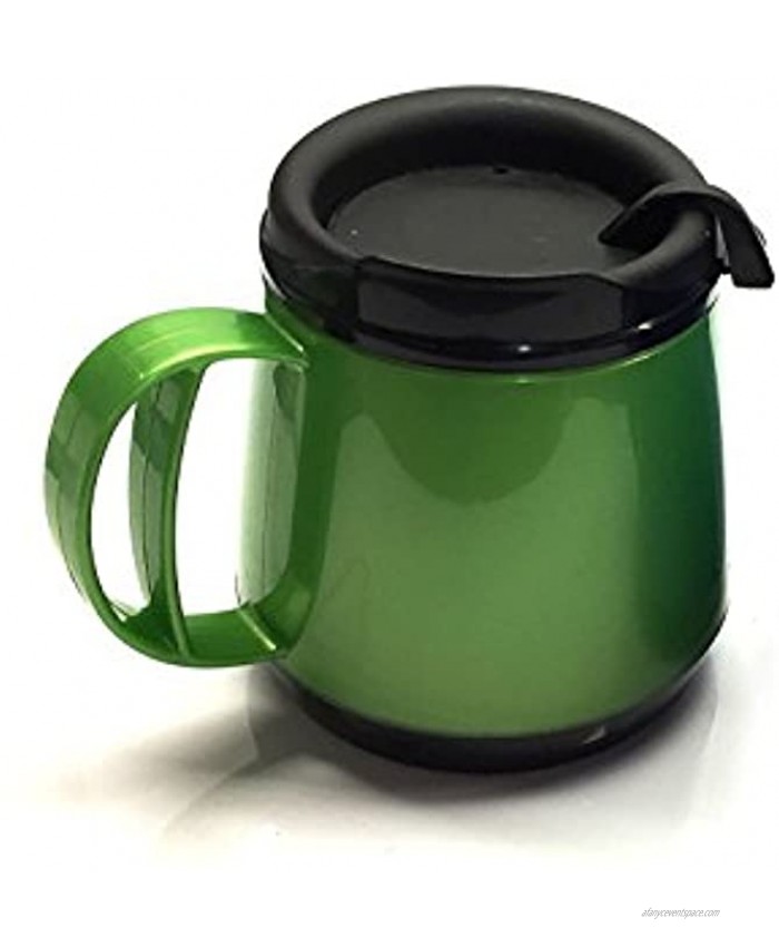 ThermoServ Foam Insulated Wide Body Mug 20-Ounce Harvest Green