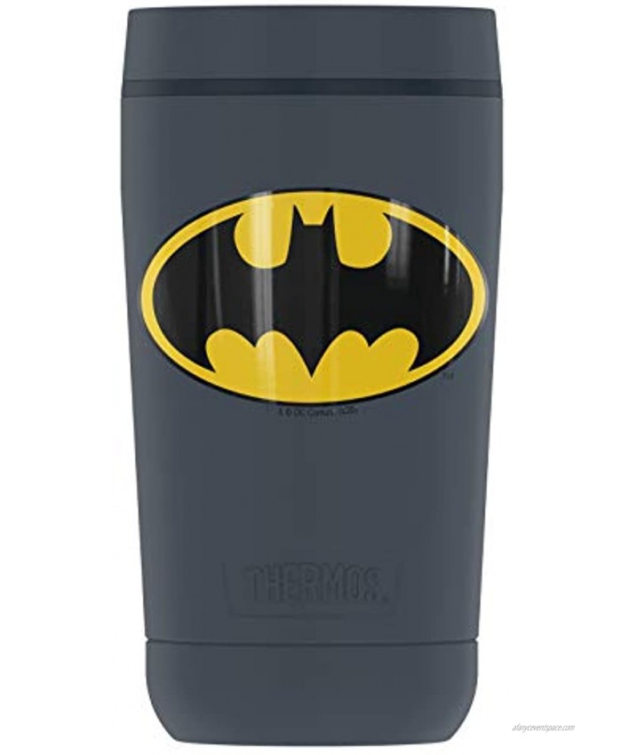 Batman Classic Logo GUARDIAN COLLECTION BY THERMOS Stainless Steel Travel Tumbler Vacuum insulated & Double Wall 12oz