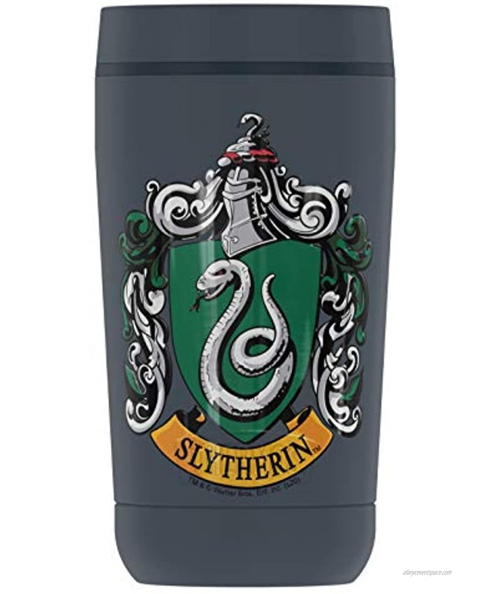 Harry Potter Slytherin House Crest GUARDIAN COLLECTION BY THERMOS Stainless Steel Travel Tumbler Vacuum insulated & Double Wall 12oz