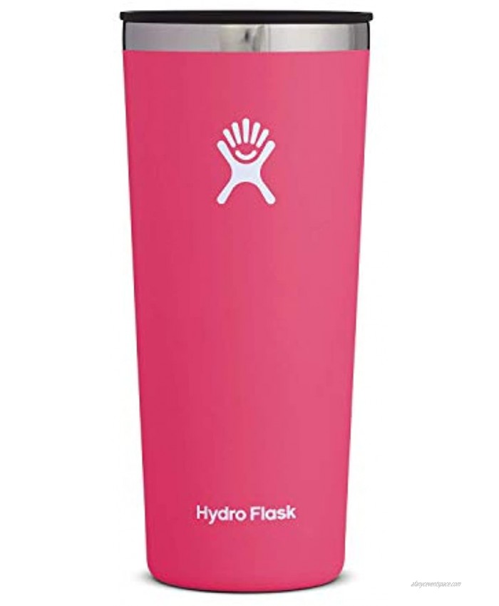 Hydro Flask Tumbler Cup Stainless Steel & Vacuum Insulated Press-In Lid 22 oz Watermelon