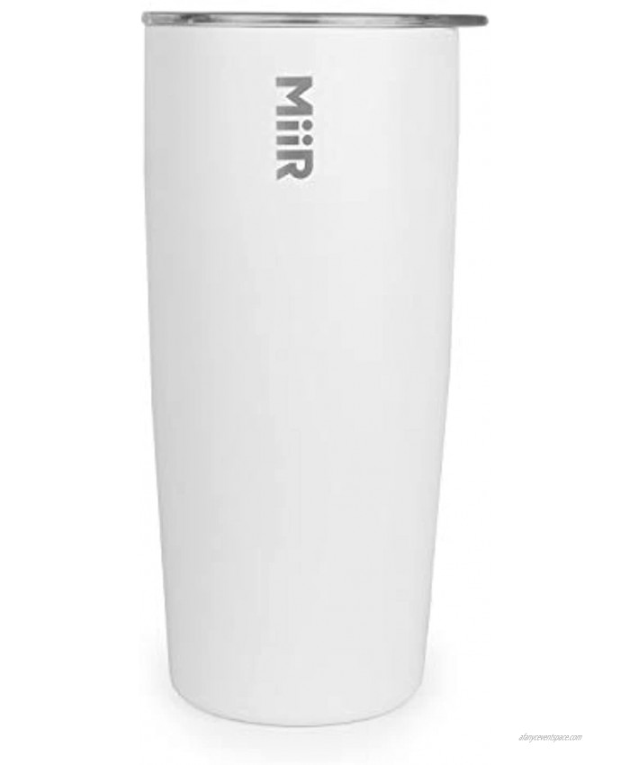 MiiR Insulated Tumbler with Press-on Lid for Coffee Tea and Car Cup Holder Compatible