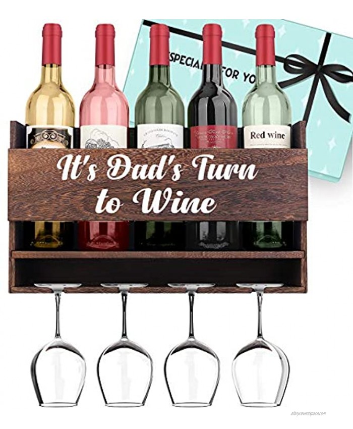 Gifts for Dad or Birthday Gifts for Dad It's Dad's Turn to WineUnique Father's Day Gifts From Daughter or Son,Best Dad Gift for Christmas,Thanksgiving,New Year's Day,Father's Day Dad Birthday