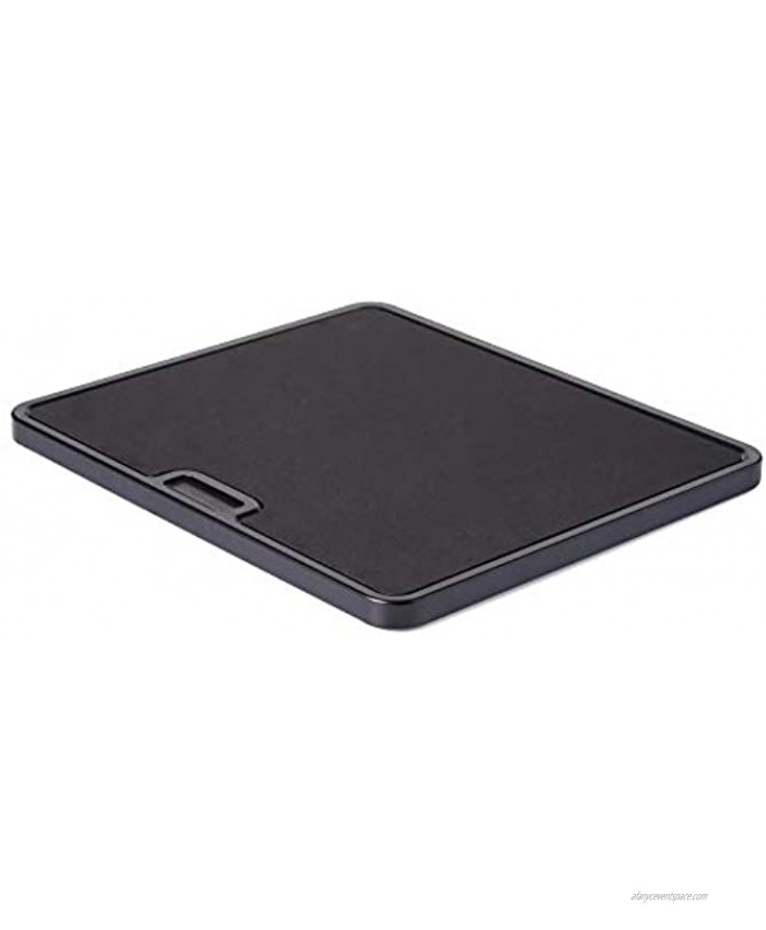 Nifty Large Appliance Rolling Tray Black Home Kitchen Counter Organizer Integrated Rolling System Non-Slip Pad Top for Coffee Maker Stand Mixer Blender Toaster