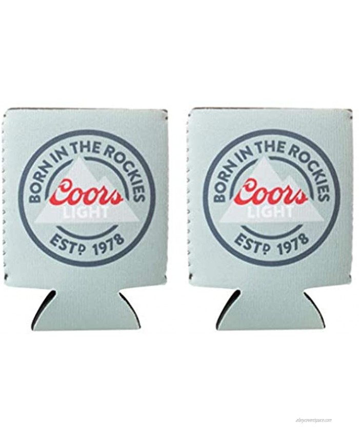 Officially Licensed Coors Light Drink Can Holder Neoprene Beer Huggie Cooler Sleeve 2