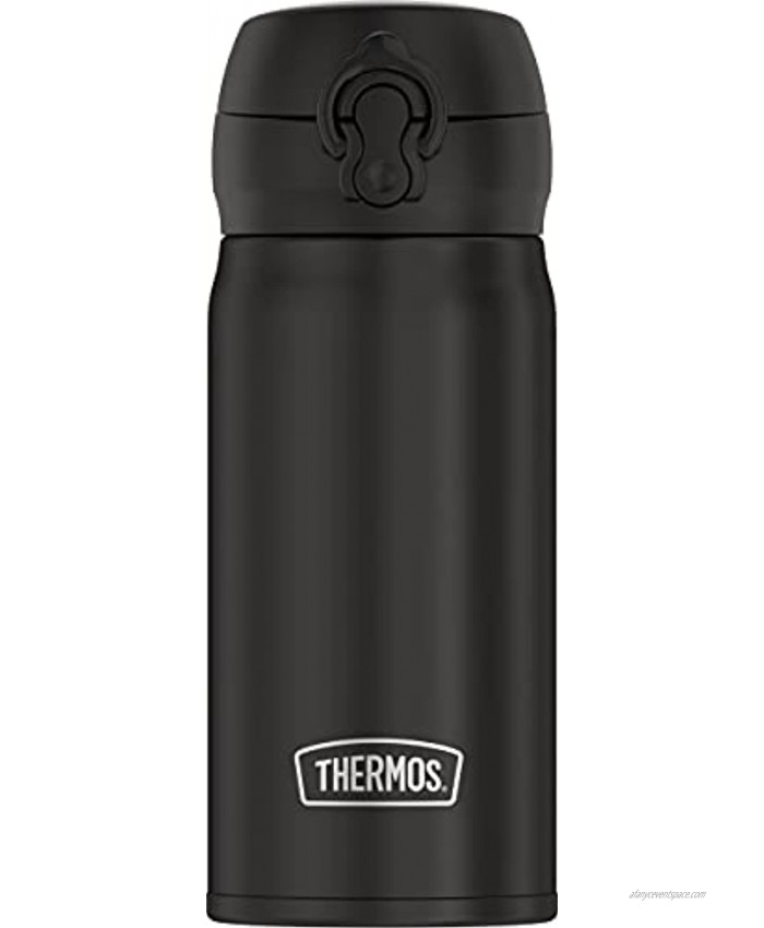 THERMOS 12oz Stainless Steel Direct Drink Bottle Black