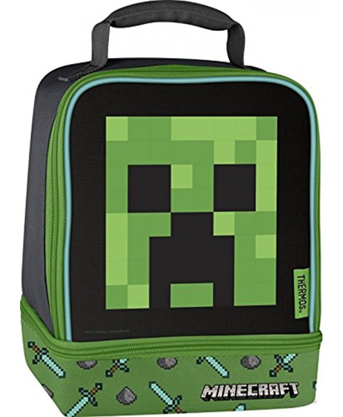 Thermos Dual Lunch Kit Minecraft Creeper
