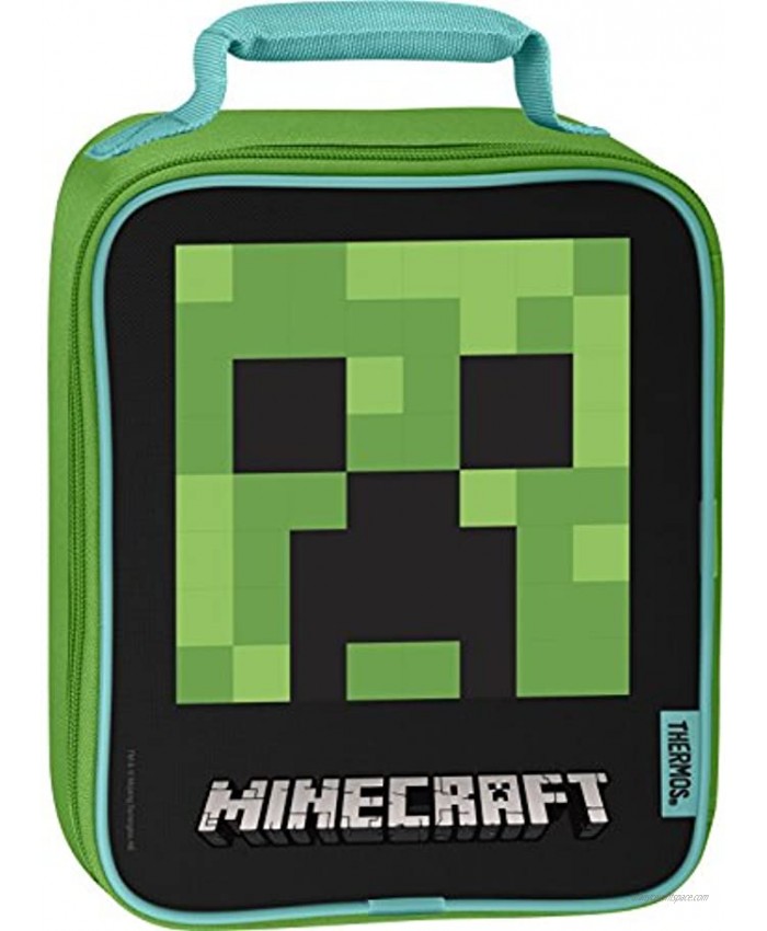 Thermos Soft Lunch Kit Minecraft Upright One Size