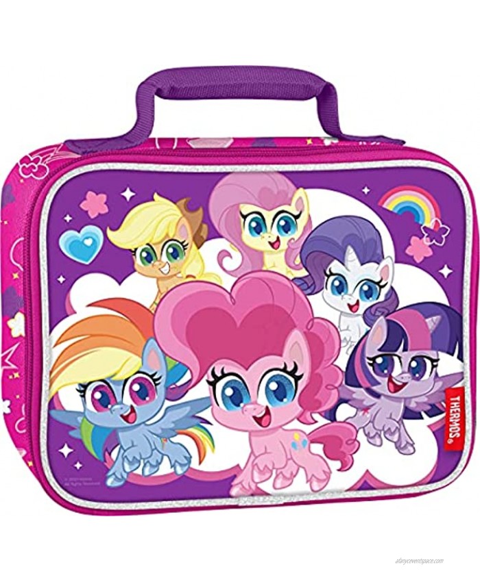 Thermos Soft Lunch Kit My Little Pony Styles may vary 3.5 x 9.5 x 7.5 inches