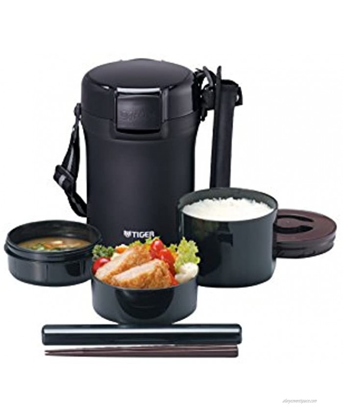 Tiger Thermos Stainless Lunch Box Vacuum Bento Box LWU-A172